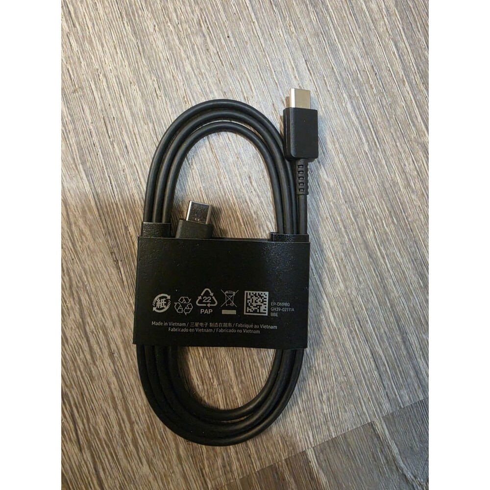 Samsung USB-C Charging & Data Sync Cable 1m Black EP-DN980
